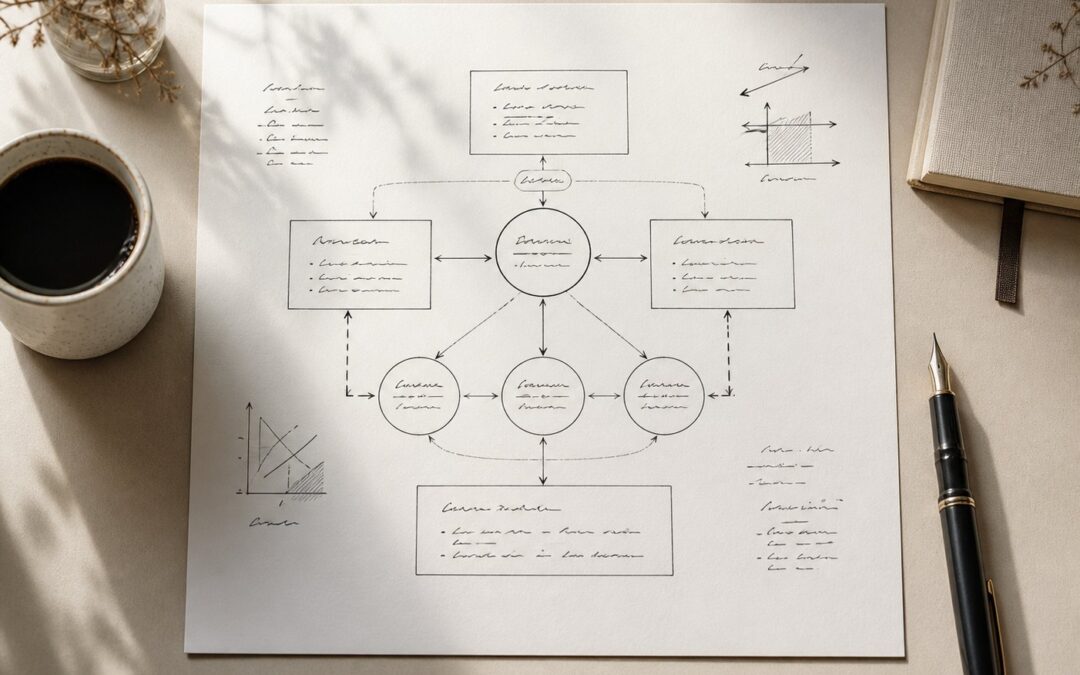 Le cadre conceptuel d&rsquo;un mémoire : méthode et schéma