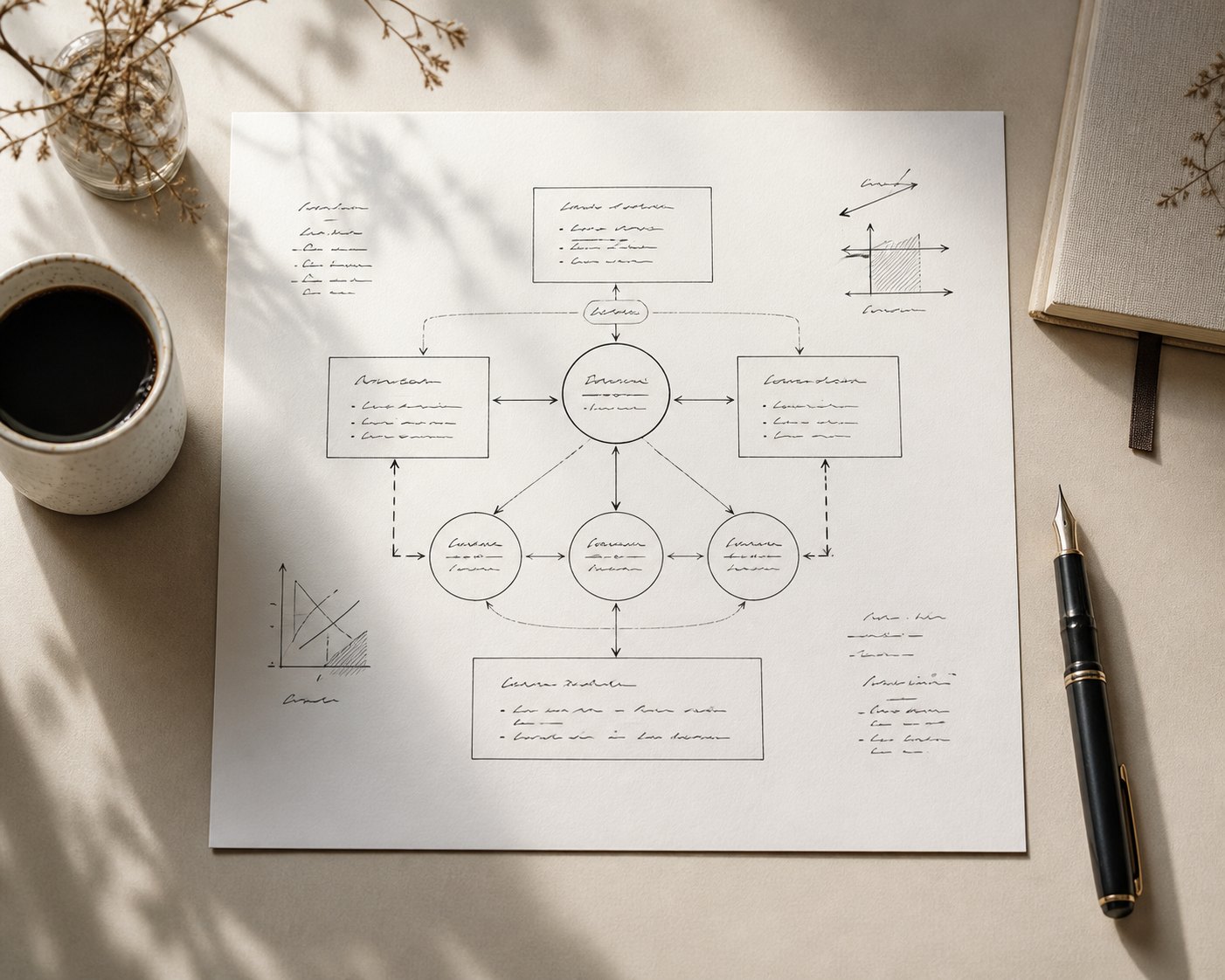 Le cadre conceptuel d’un mémoire : méthode et schéma Le cadre conceptuel d'un mémoire : méthode et schéma
