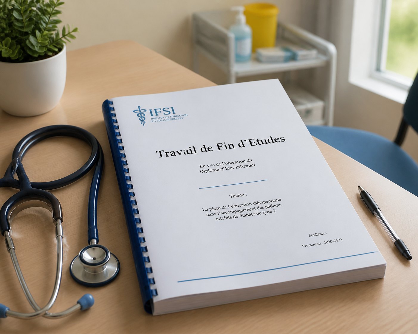 Mémoire infirmier (TFE) : le guide complet 2026 pour le réussir et le rendre