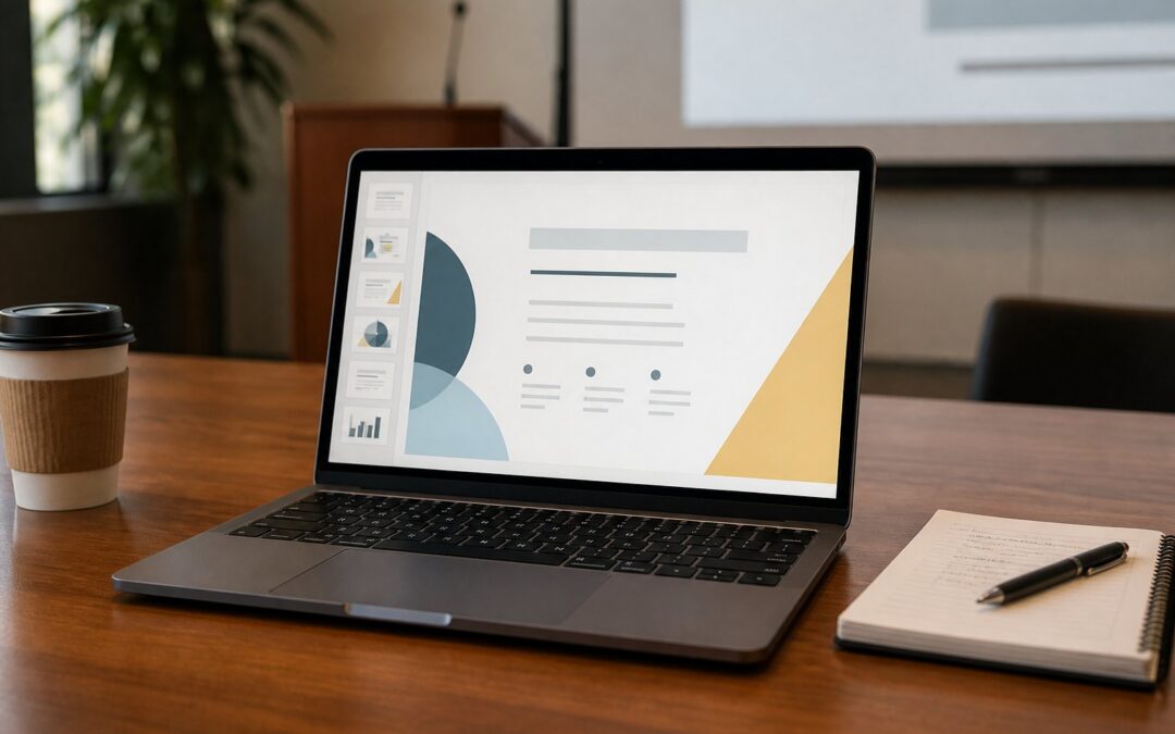 Le PowerPoint de soutenance de mémoire : structure et modèle